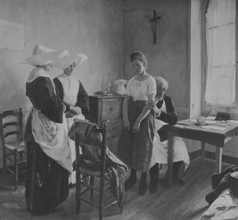 La Consulta dell'Ospedale Saint - Cloud, Museo delle Belle Arti di Bordeaux